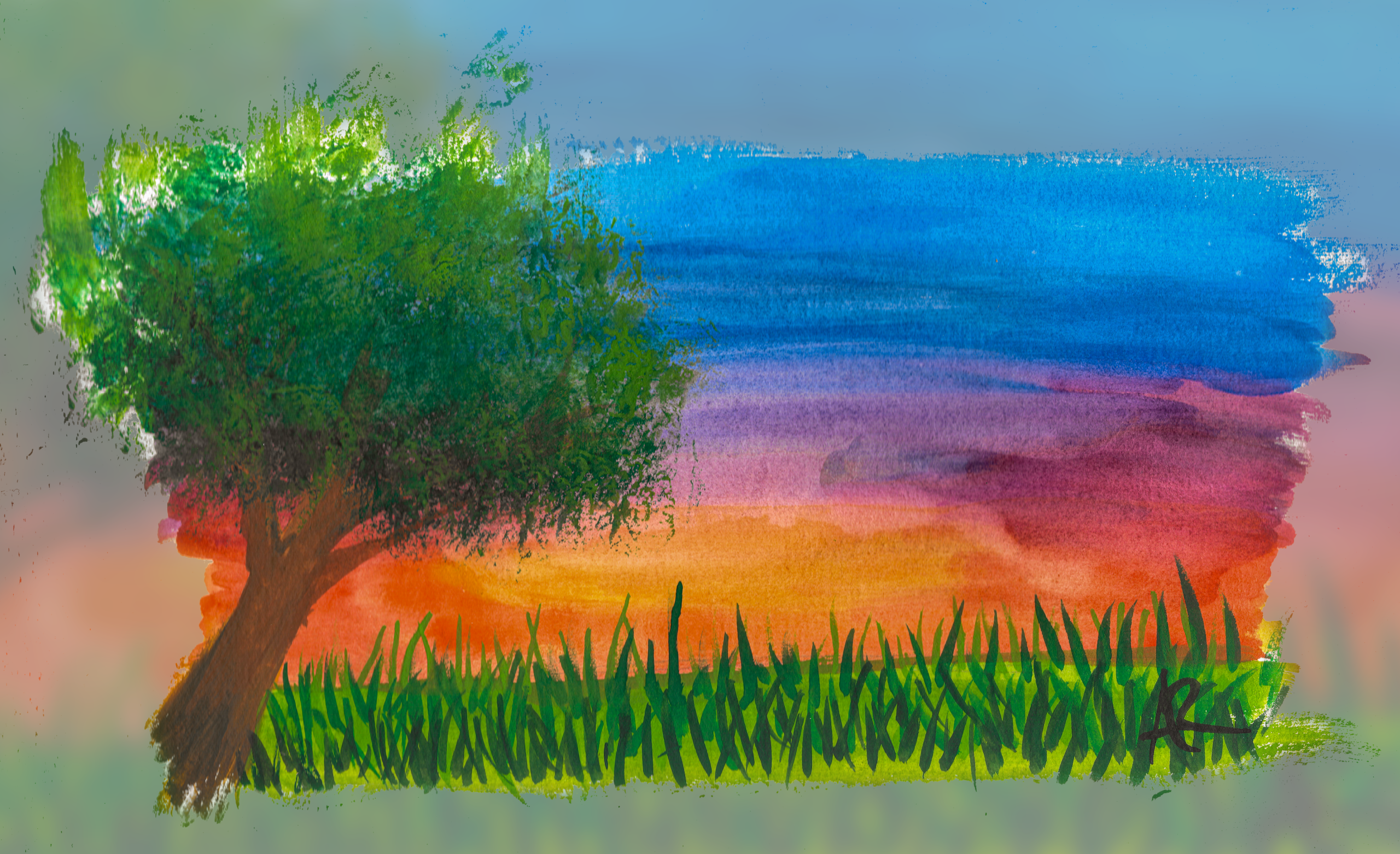 amelia's tree skyscape